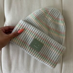 100% Authentic Acne Studios Mint Beanie (Adult OS)